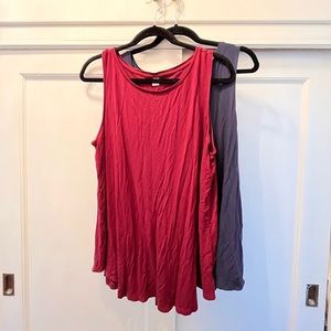 2 Luxe Tanks Old Navy XL